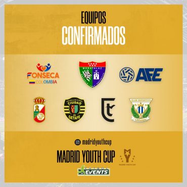 ¡Equipos confirmados para la Madrid Youth Cup Otoño 2022!