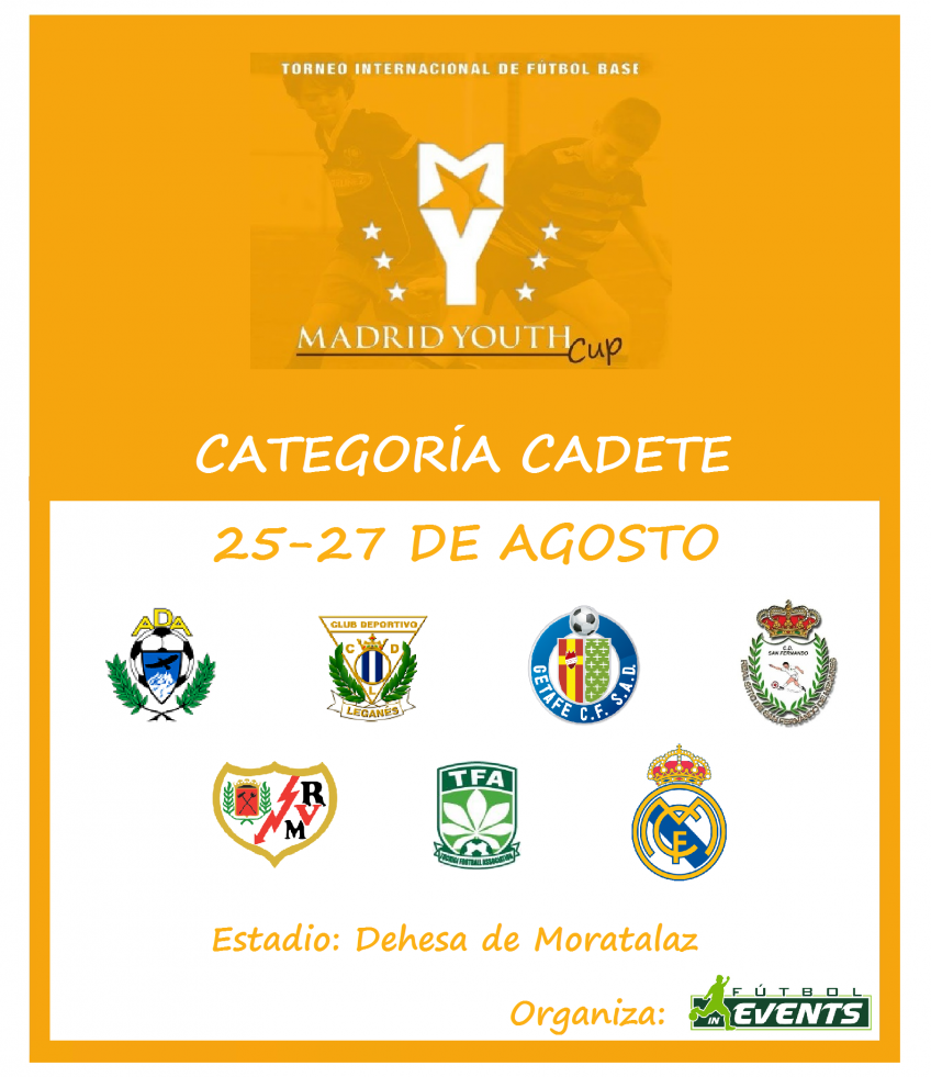 ¡Ya tenemos disponibles los horarios de la Madrid Youth Cup Cadete!