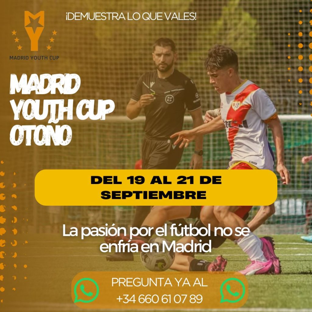 Torneo de fútbol en otoño
